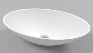 Раковина Whitecross Aquamarine 0715.056035.200 56см белый матовый